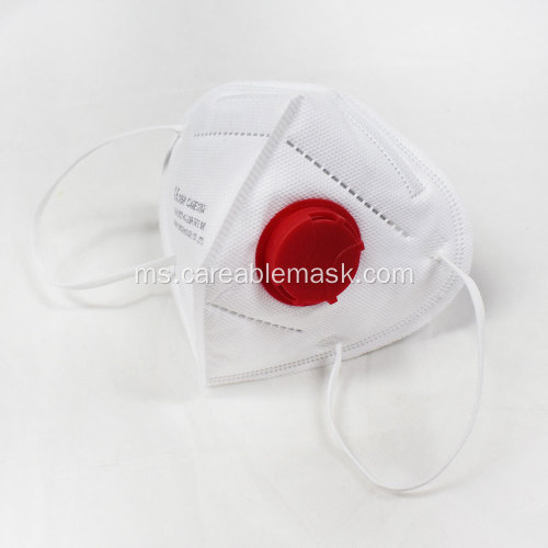 Respirator FFP2 dengan injap pernafasan CE Diluluskan